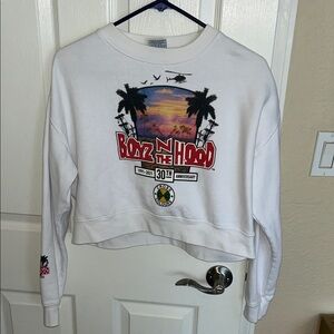 Boyz N the Hood 30th Anniversary Cropped Sweatshirt